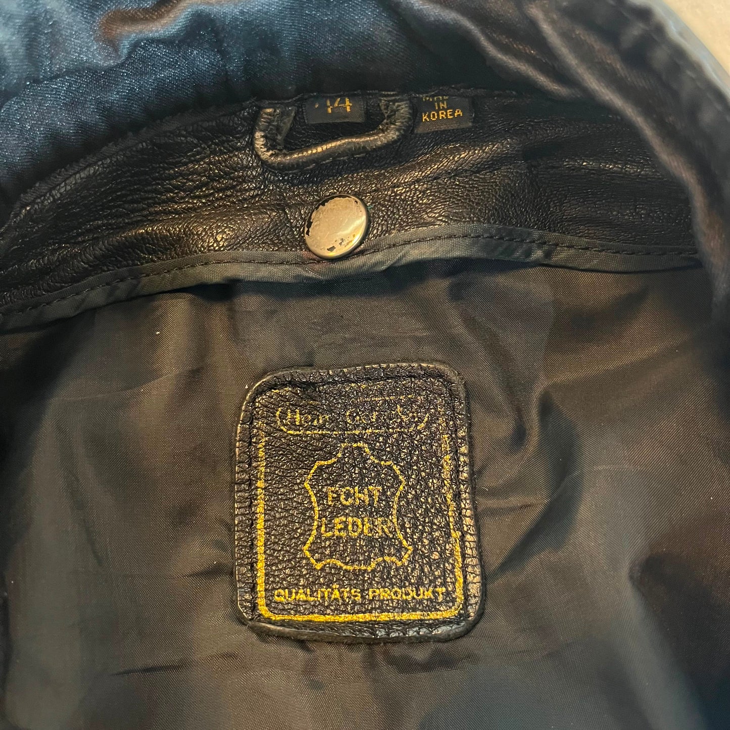 Vintage Hein Gericke German Leather Moto Jacket
