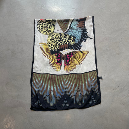 Vintage 2000’s Roberto Cavalli Butterfly Silk Scarf