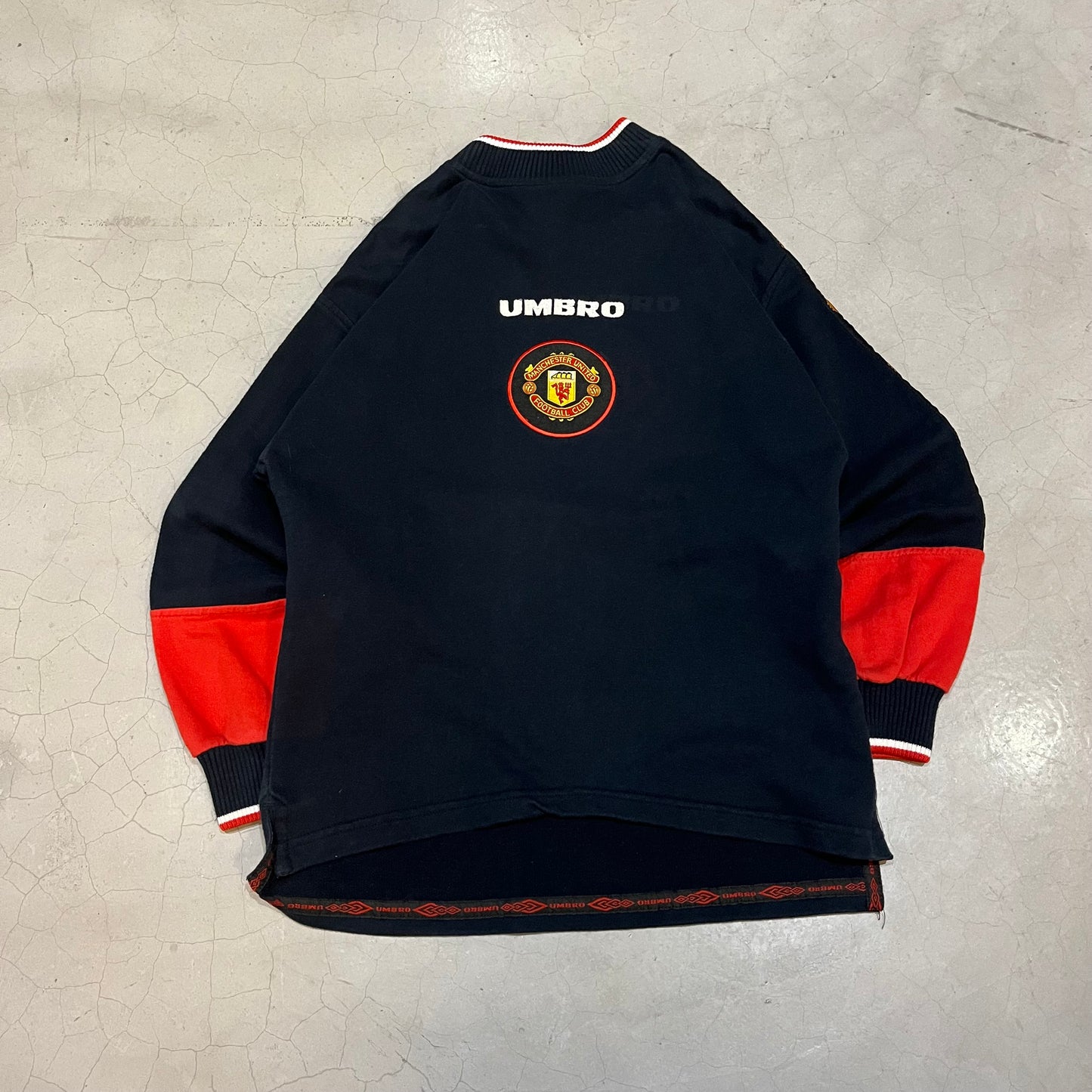 Vintage 1996 Man United Umbro Sharp Sweater
