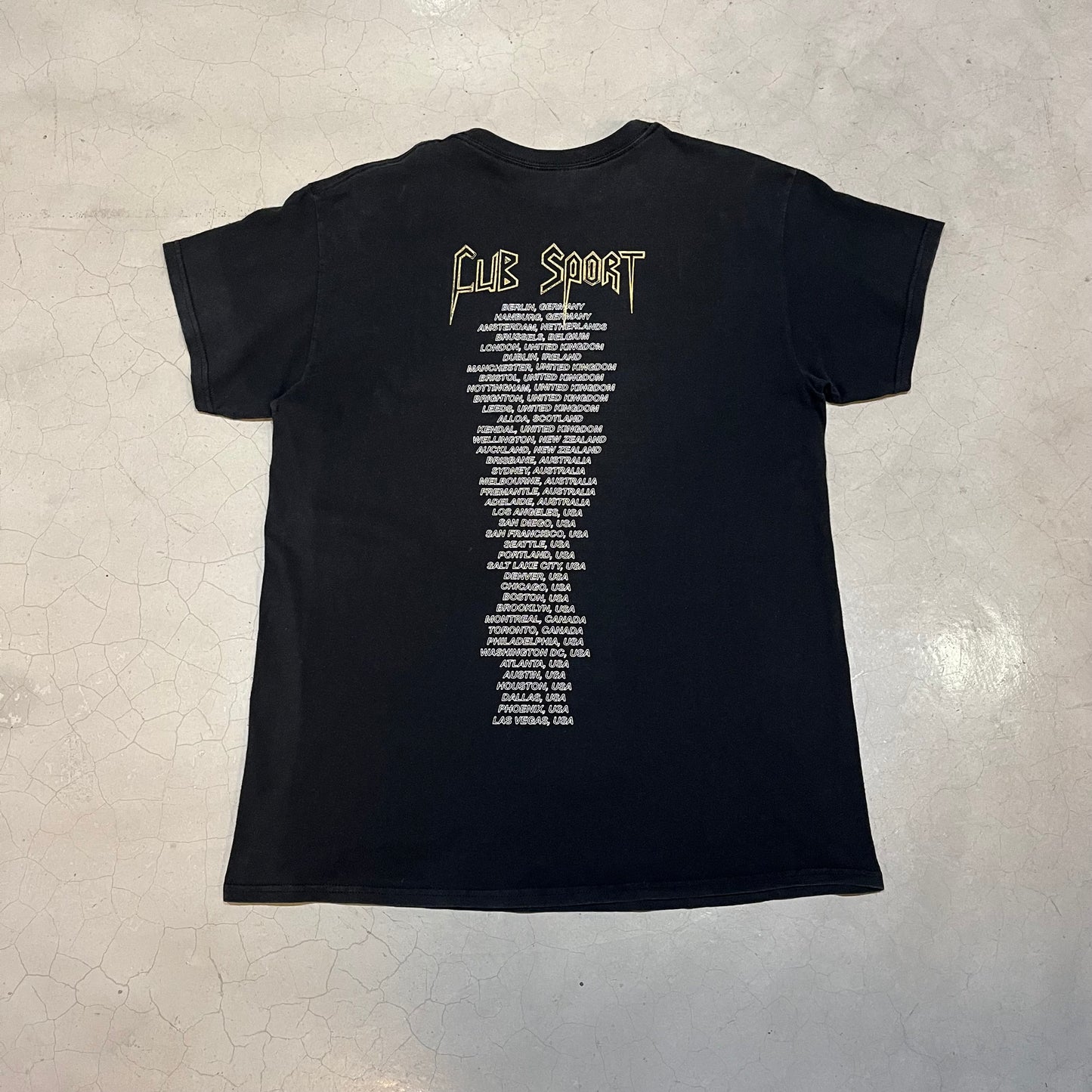 Cub Sport 2019 World Tour T-shirt