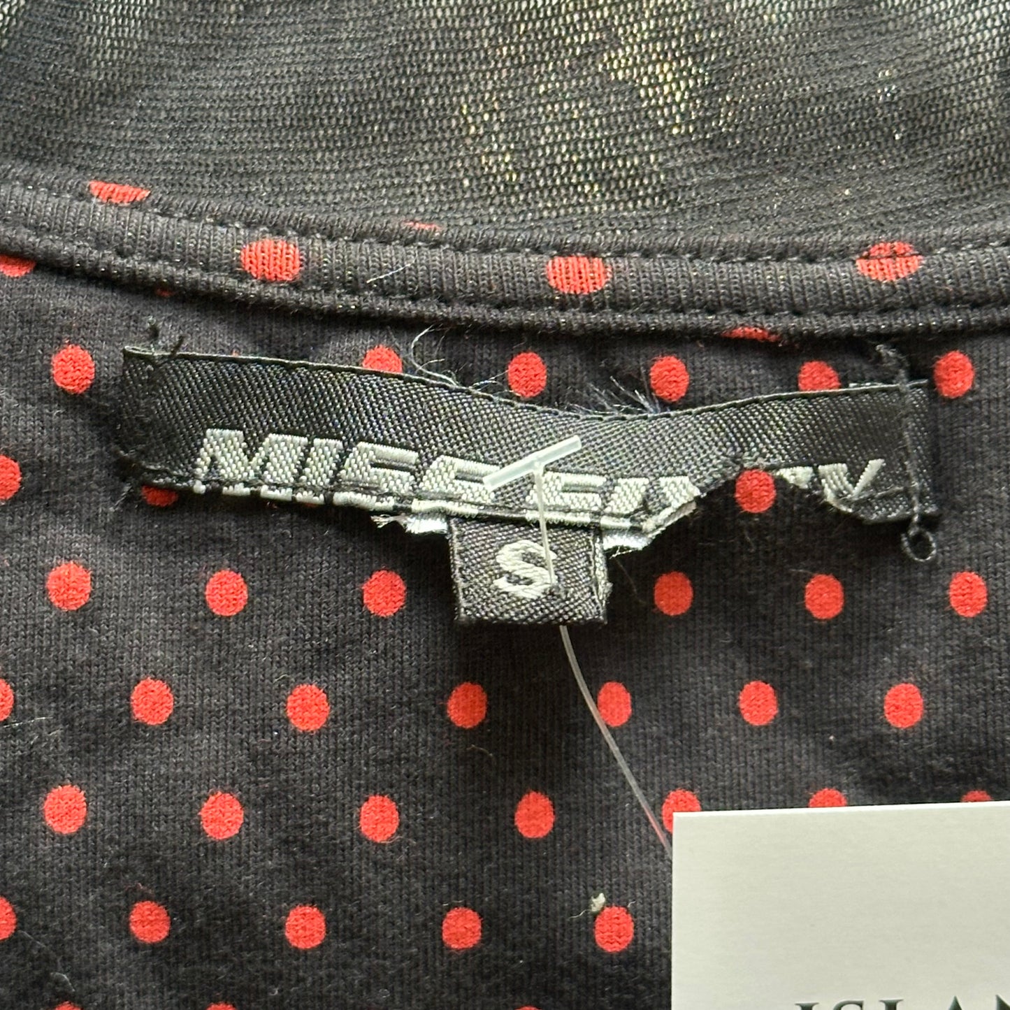 Y2K Miss Sixty Polka Dot Top