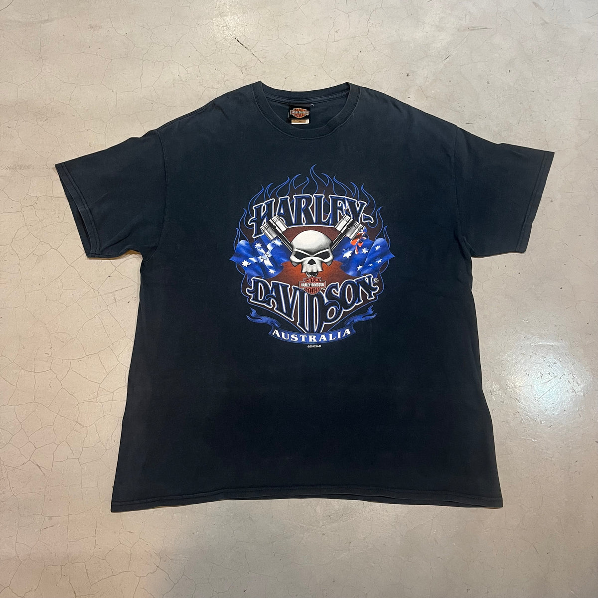 Harley Davidson 2012 Australia T-shirt