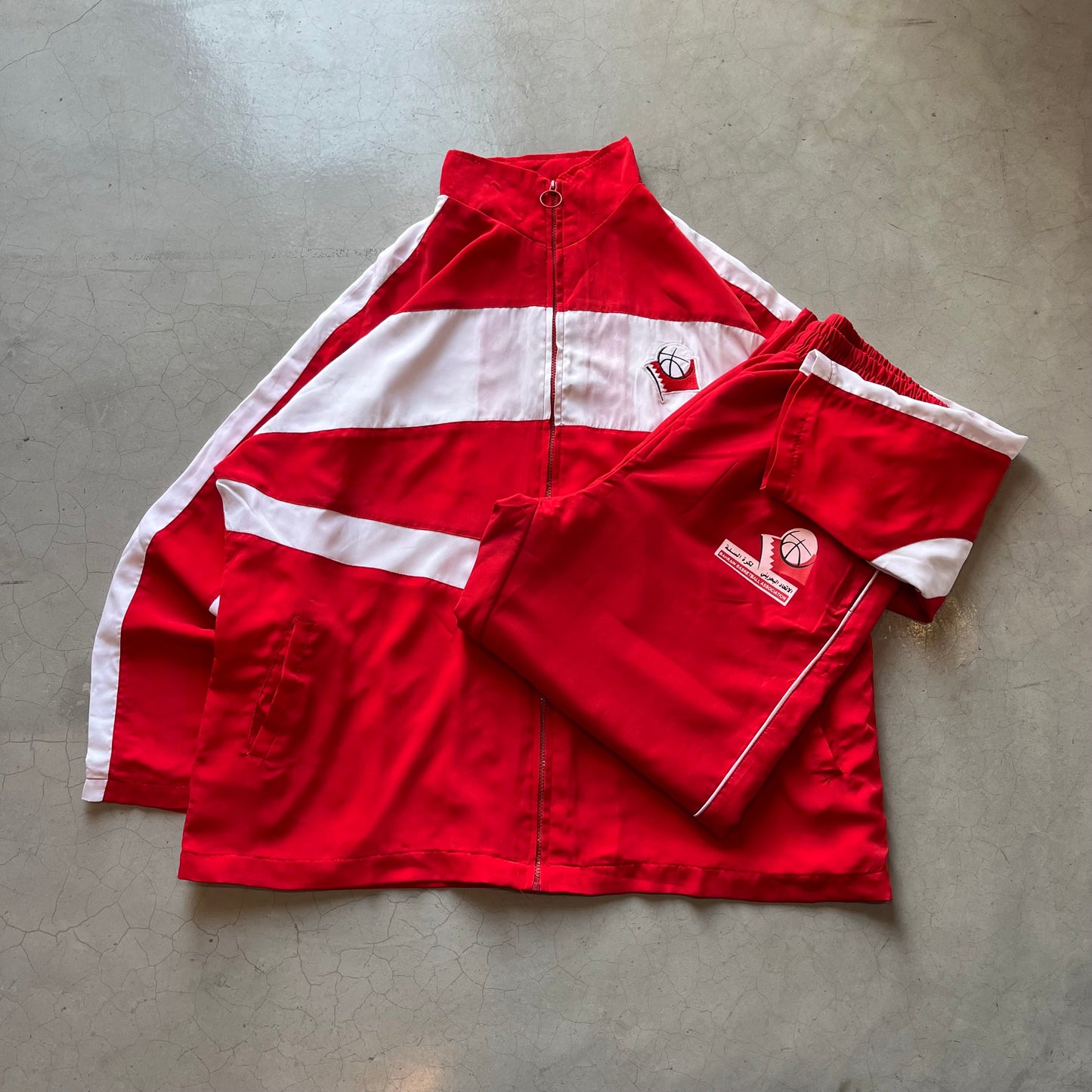 Vintage Bahrain Basketball Tracksuit