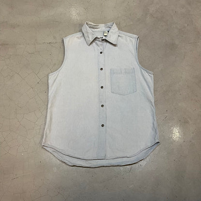 Vintage Betty Boop Denim Sleeveless Top