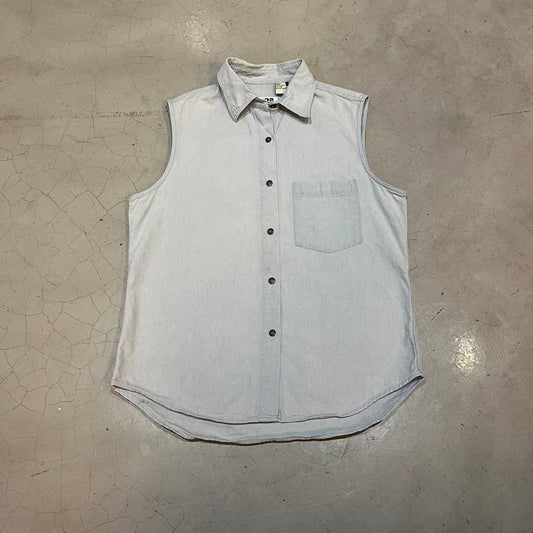 Vintage Betty Boop Denim Sleeveless Top