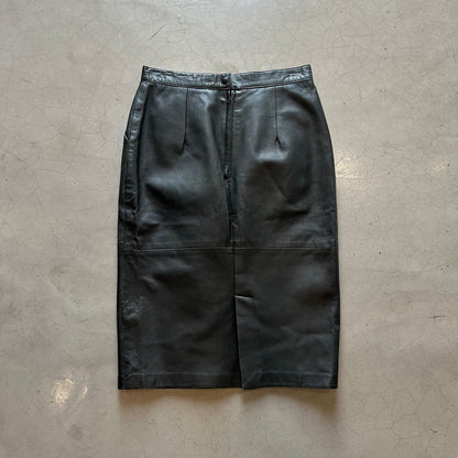 Vintage Leather Dynamics Skirt