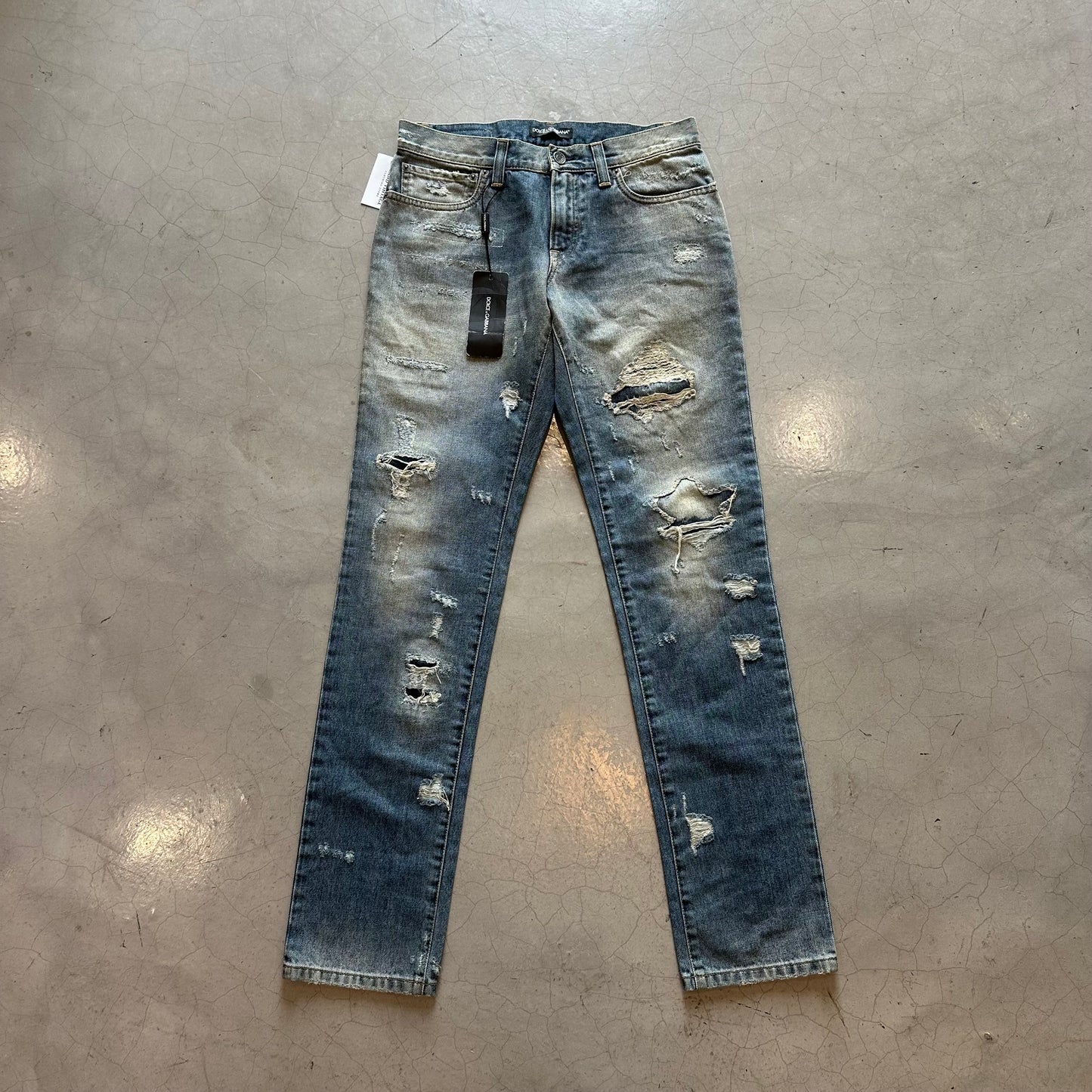 Dead Stock Dolce & Gabbana Distressed Jeans