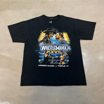 WrestleMania XXVII Undertaker vs. Triple H Tee