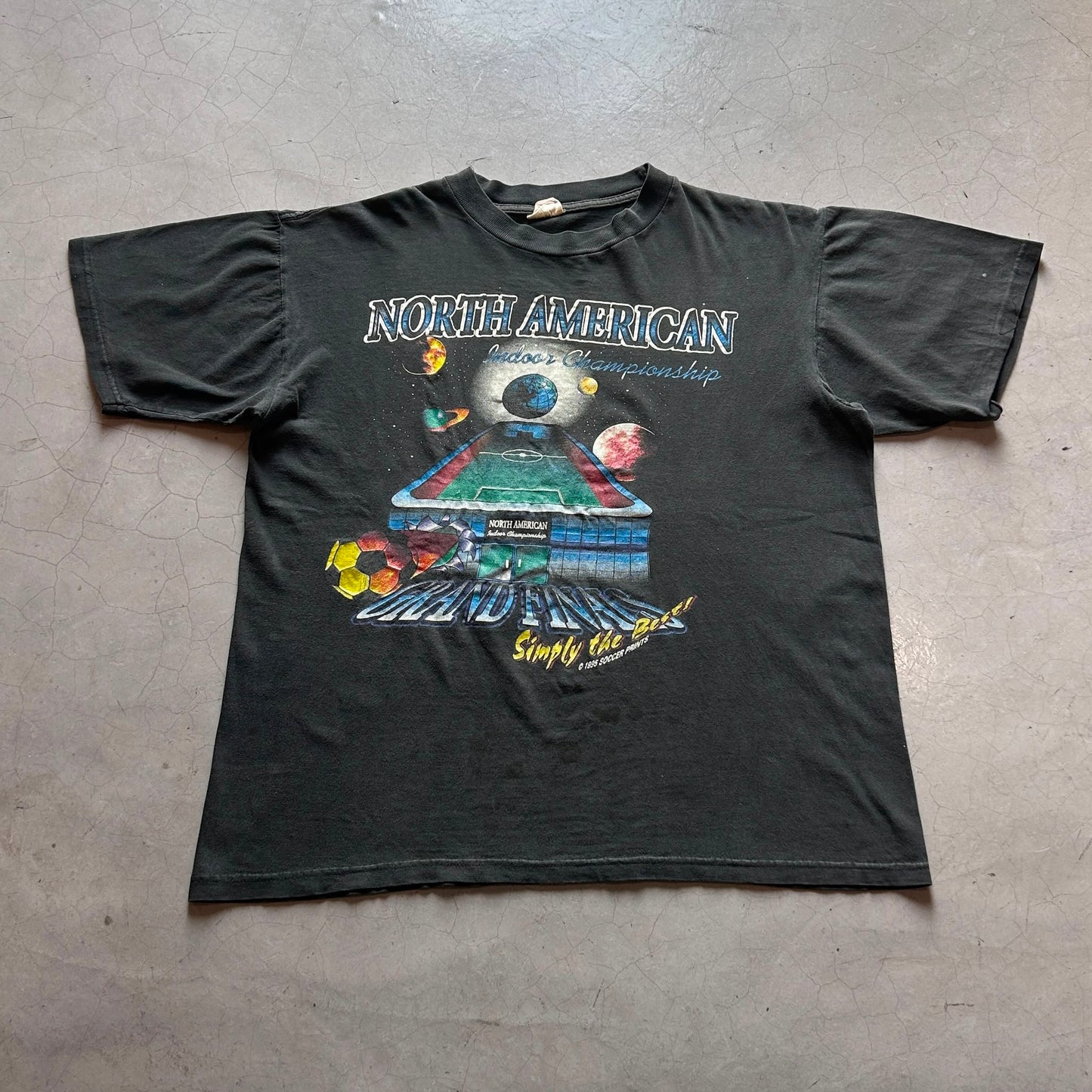 Vtg 1995 North American Grand Finals Football Tee