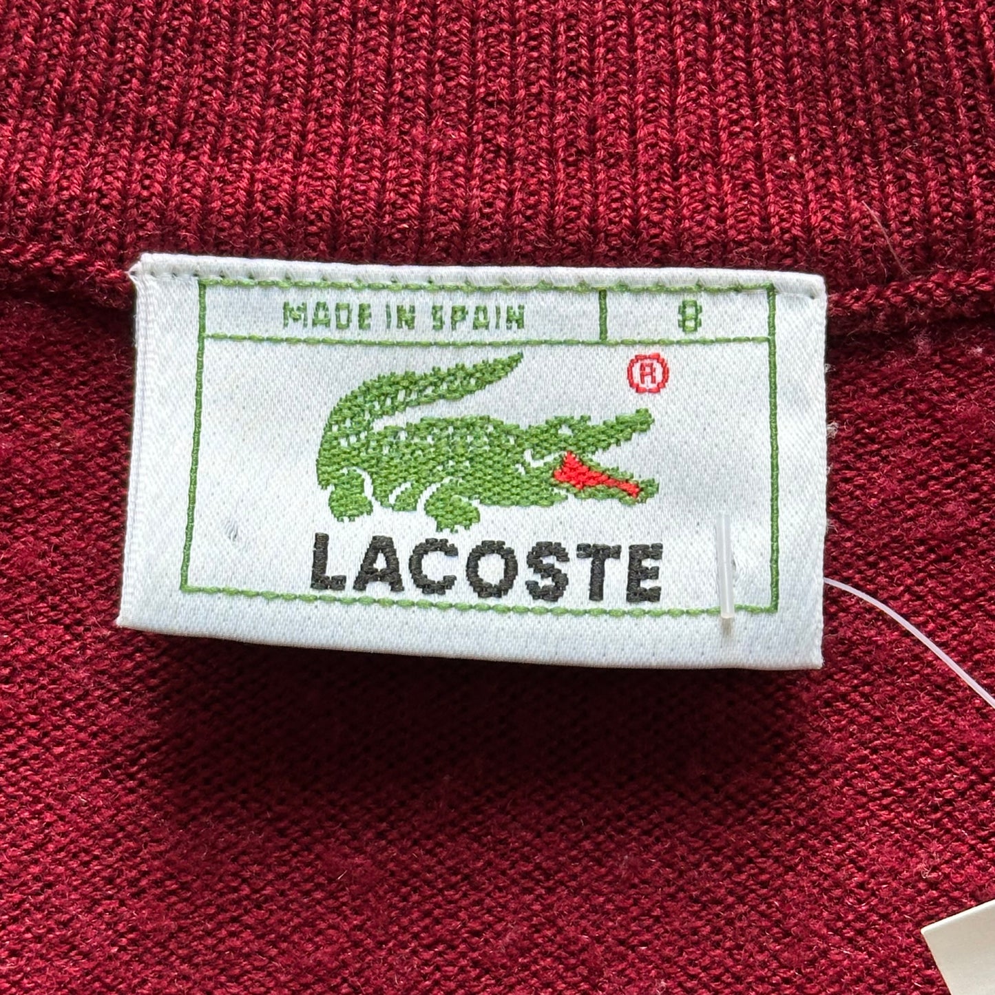 Vintage Lacoste Old Money Cardigan