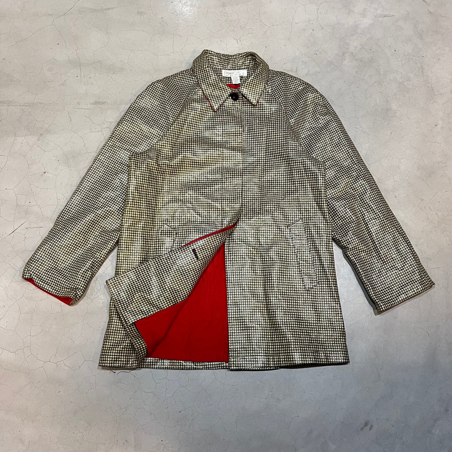 Vintage Panache Patterned Blazer