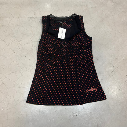 Y2K Miss Sixty Polka Dot Top