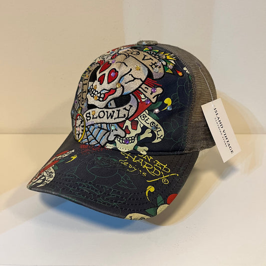 Y2K Ed Hardy Love Kills Slowly Hat