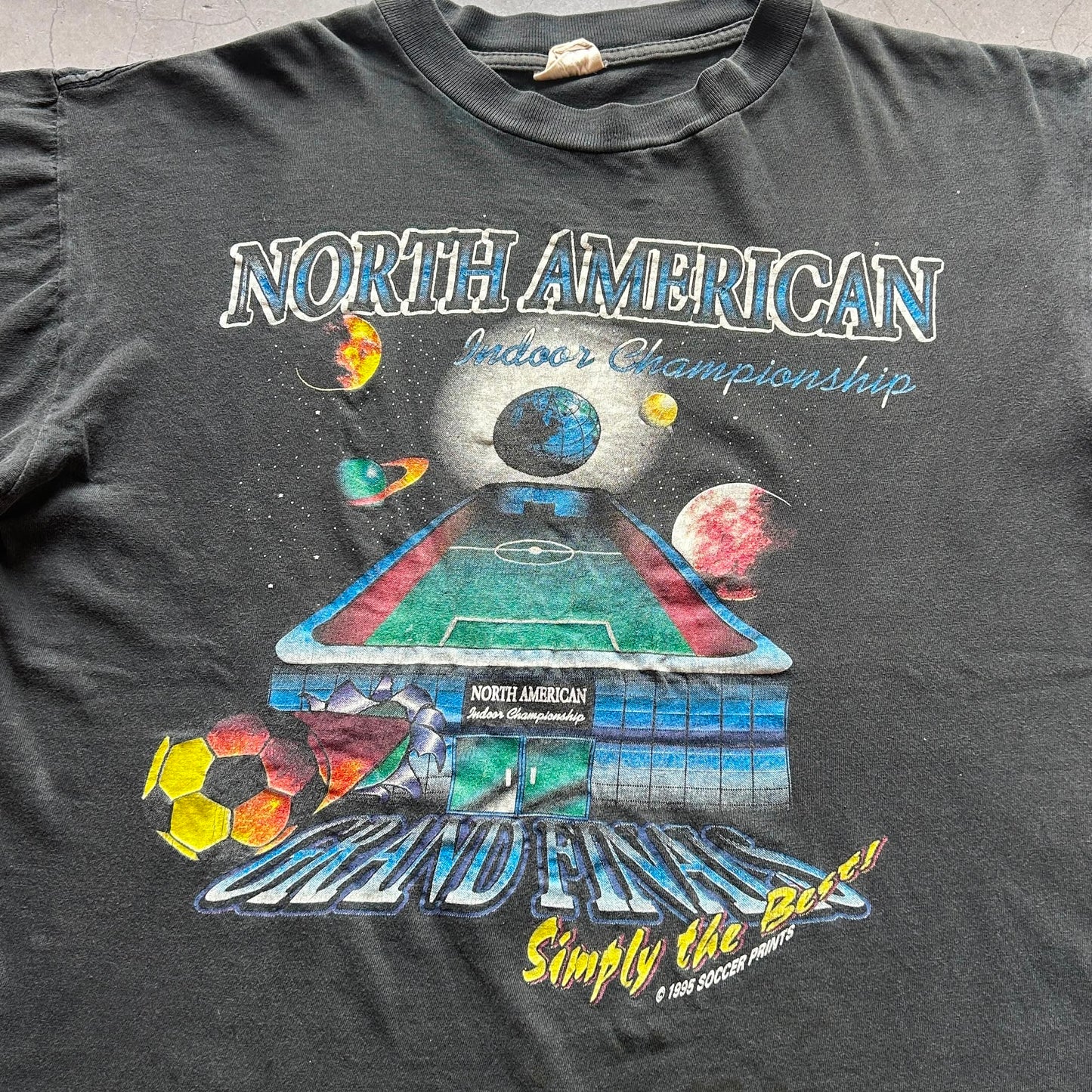Vtg 1995 North American Grand Finals Football Tee