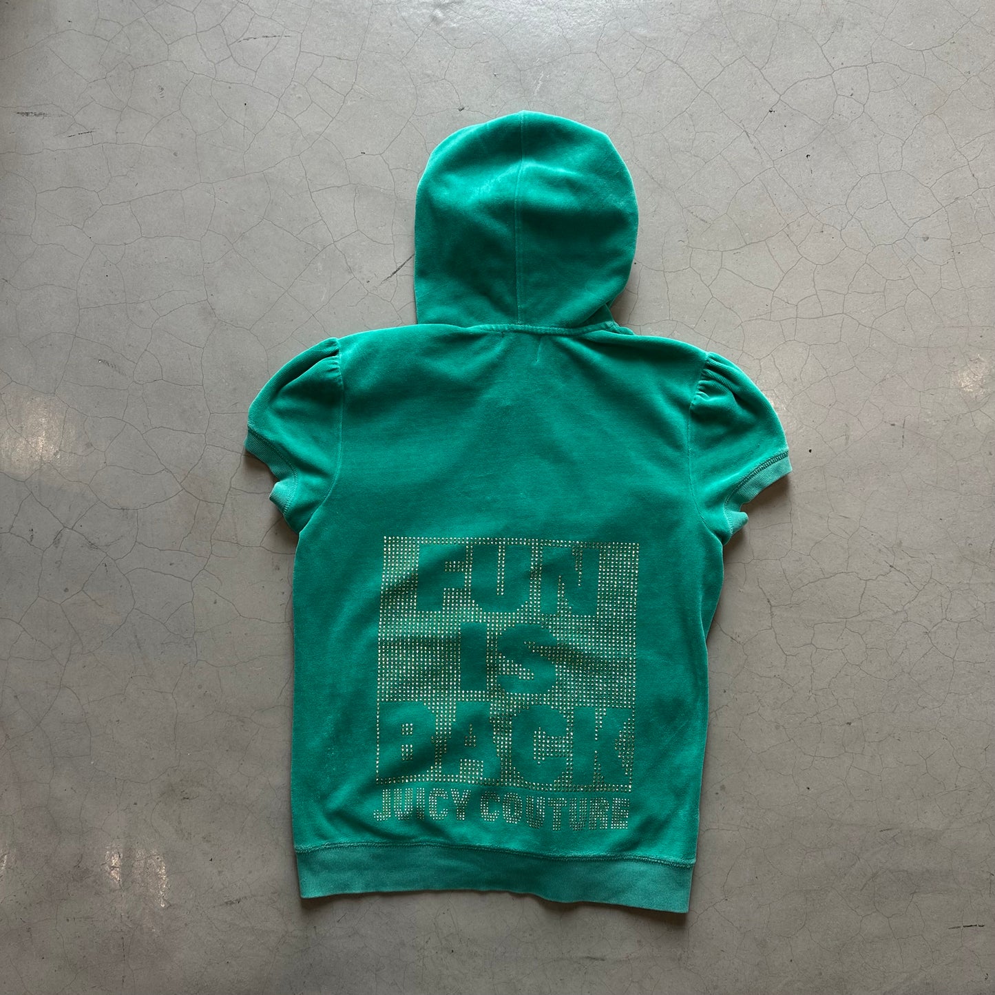 Juicy Couture Short Sleeve Hoodie