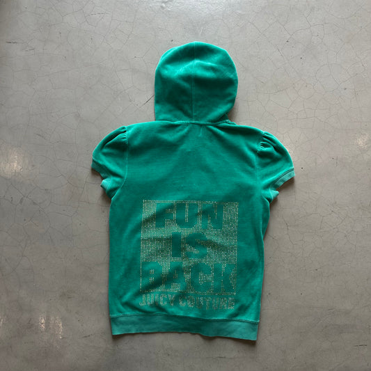 Juicy Couture Short Sleeve Hoodie