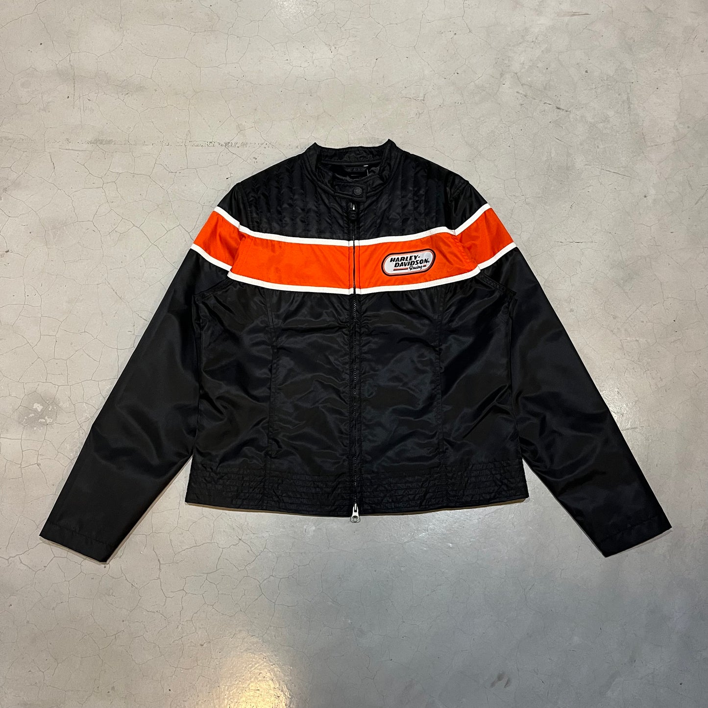 Vintage Harley Davidson Nylon Racing Jacket