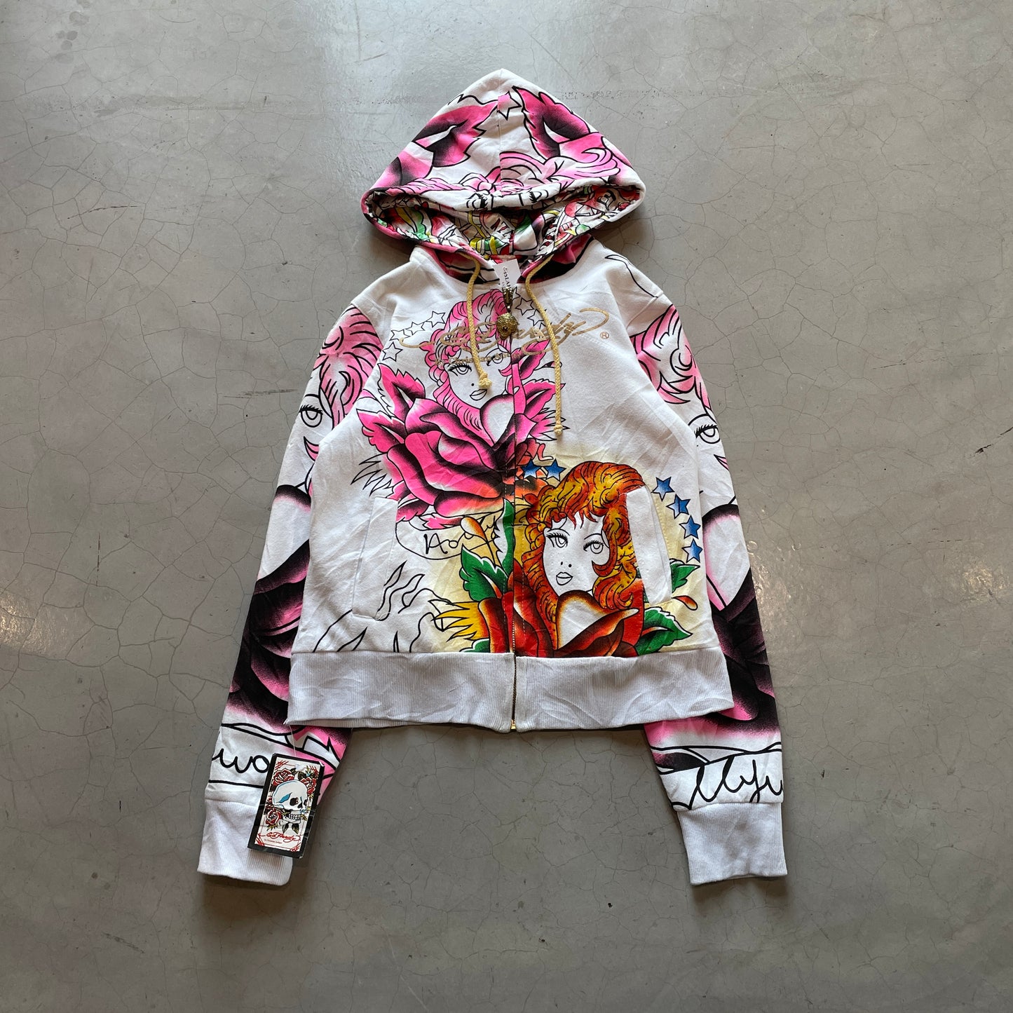 DEADSTOCK Y2K Ed Hardy by Christian Audigier Reversible Jacket