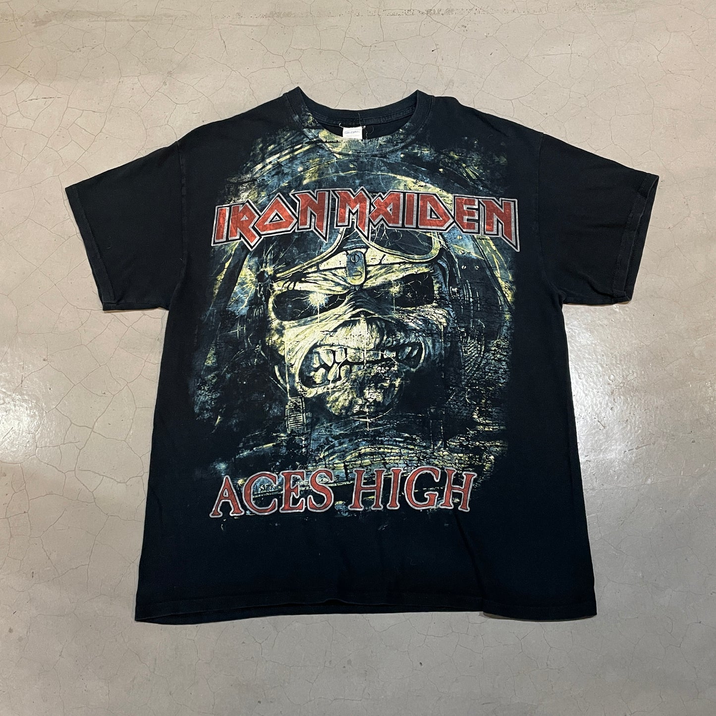 Iron Maiden Aces High Mega Print Tee