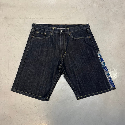 Sugoi Hannya Mask Embroidered Jorts