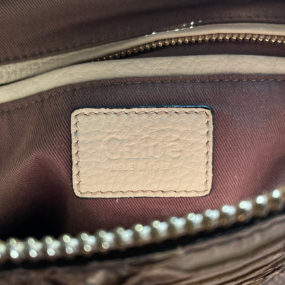 Chloe Grey Python Marcie Hand Bag