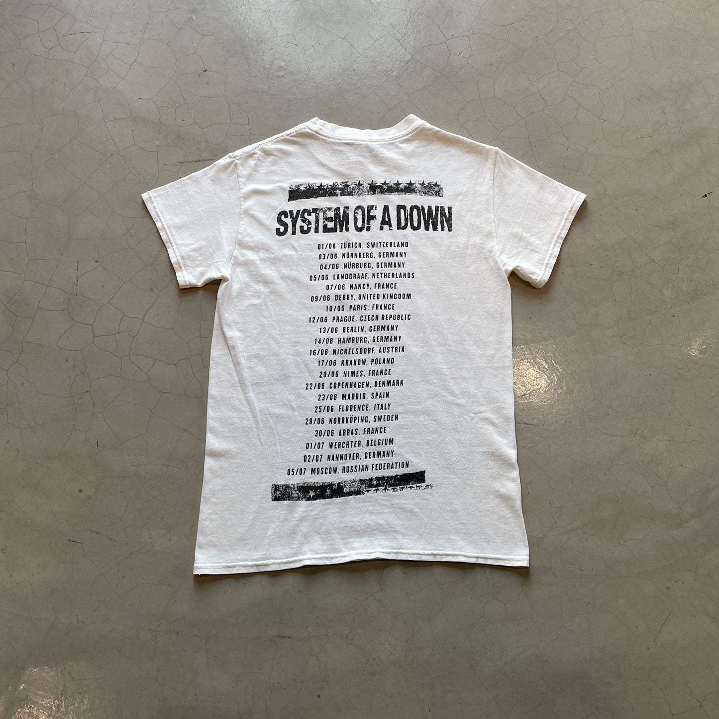 2006 System Of A Down Tour Tee