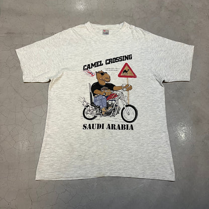 Vtg Harley Davidson Saudi Camel Tee