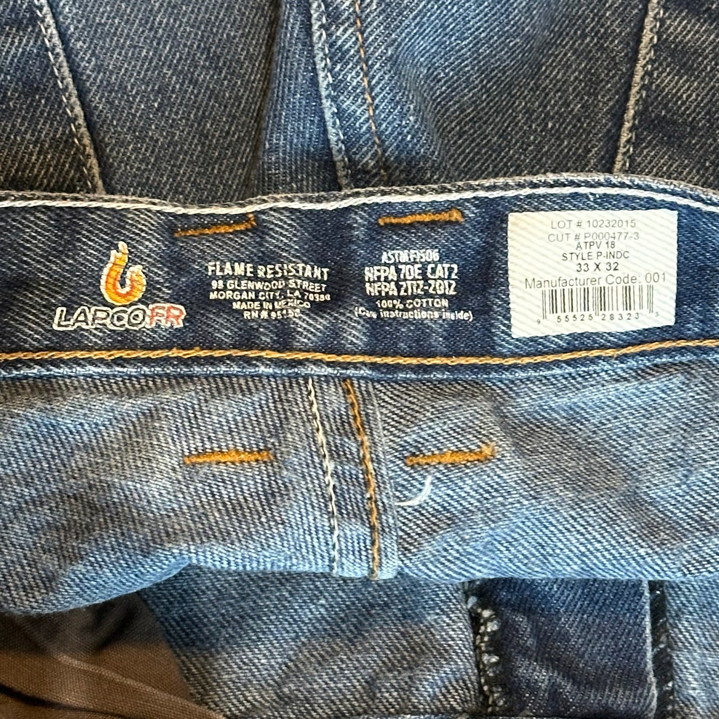 Lapco Fire Resistant Carpenters jeans