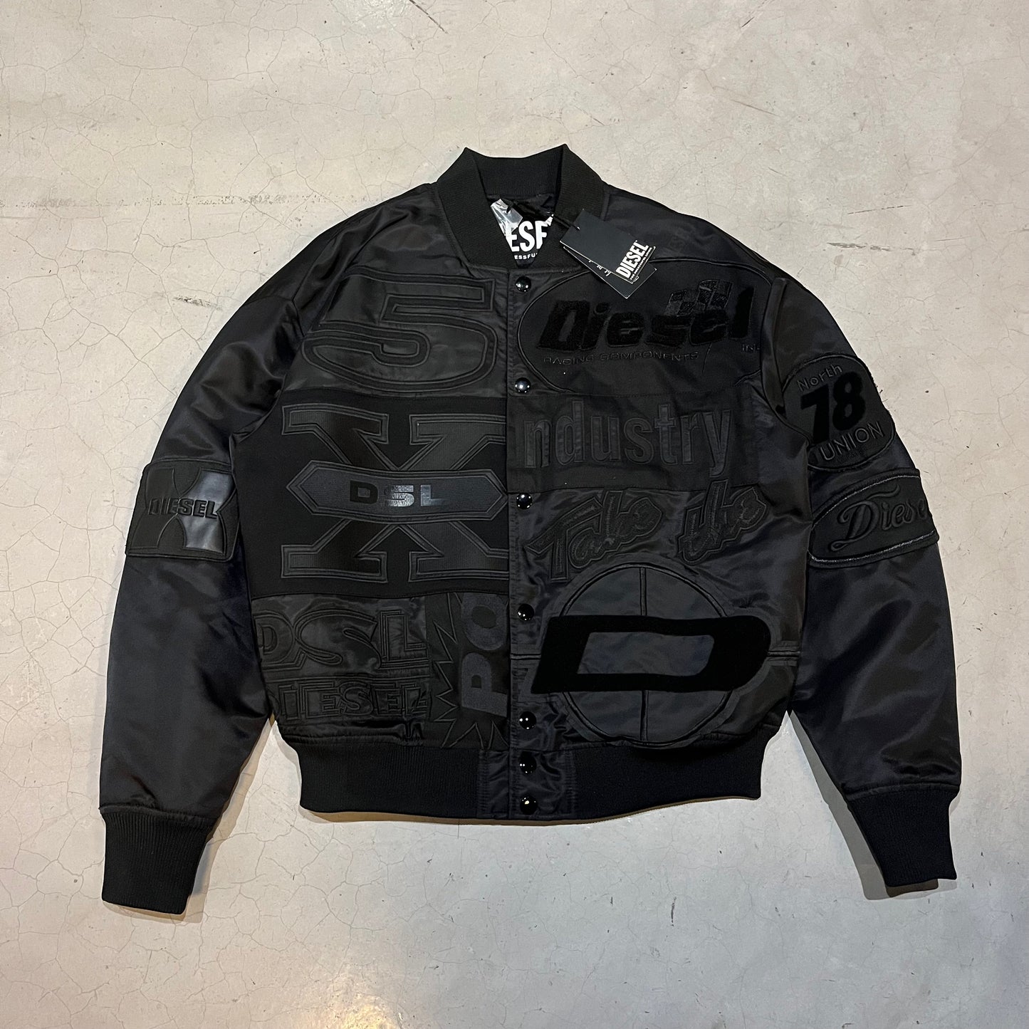Diesel J-BULC Patch Bomber Jacket