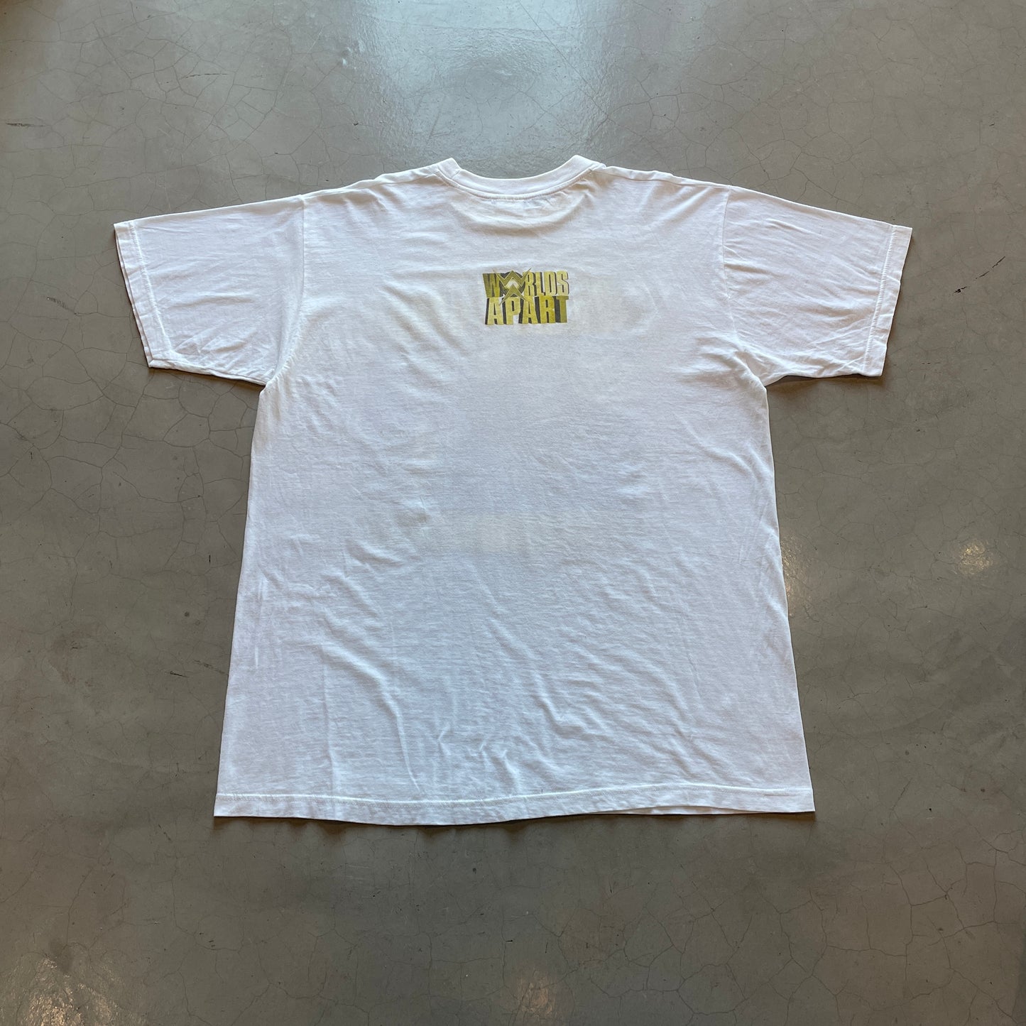 Vtg Worlds Apart Music Tee