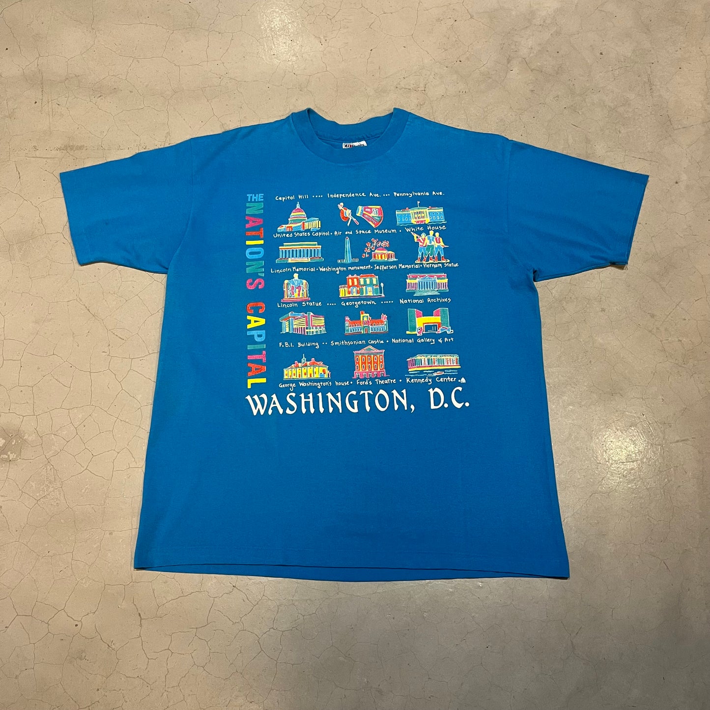 Vintage Washington DC Tourist T-shirt