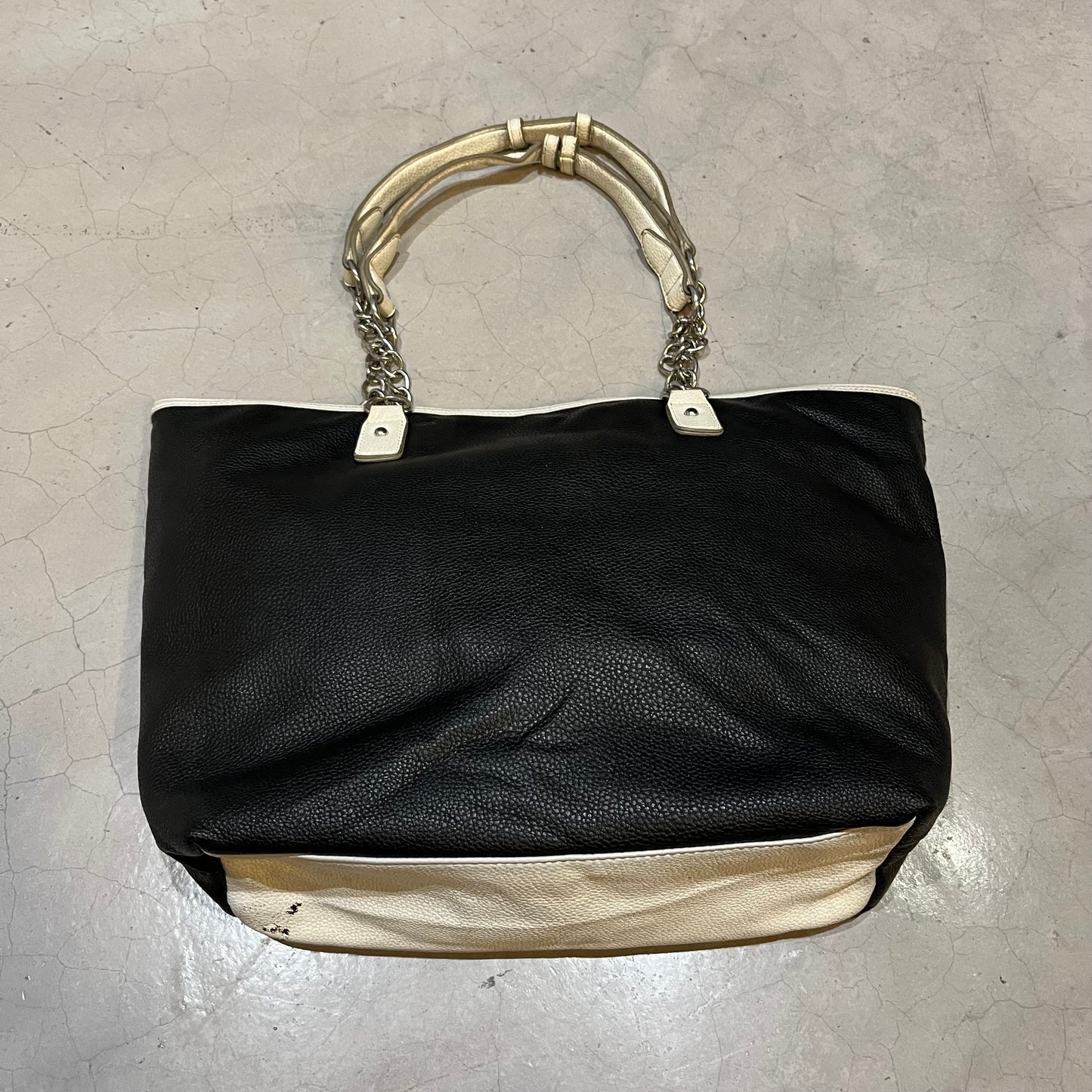 Guess Black & White Tote Bag