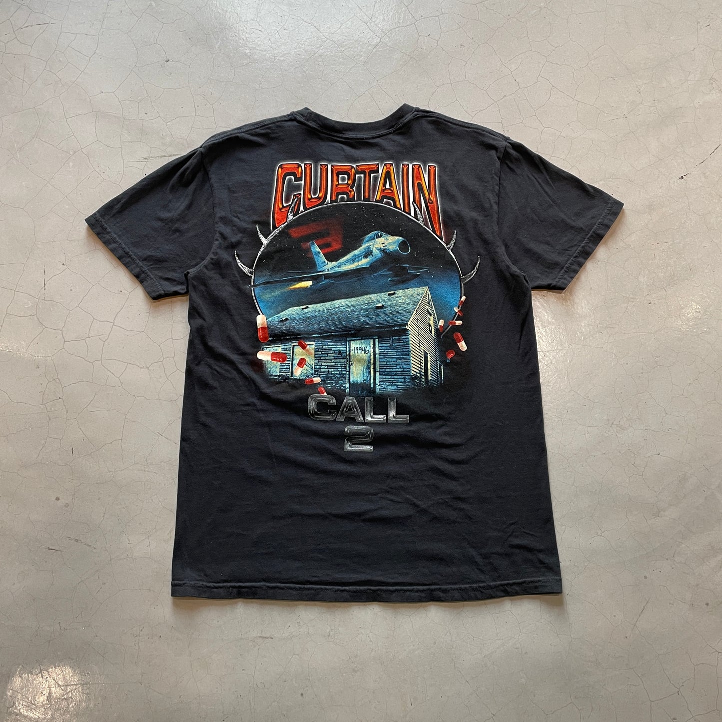 Eminem Curtain Calls 2 Music Tee