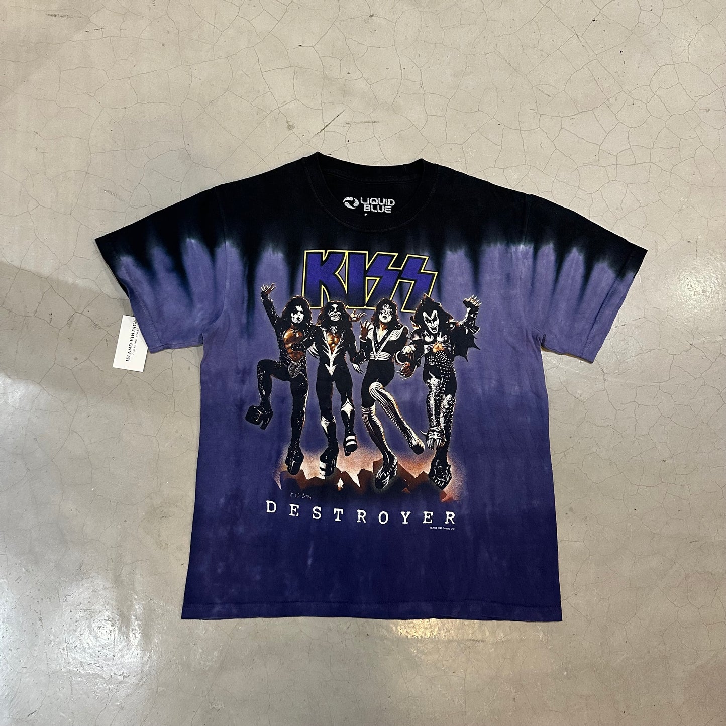 Vintage 2005 Kiss Tie Dye T-shirt
