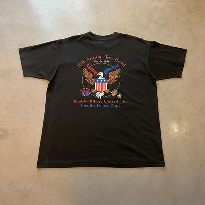 Vintage 1991 Harley Davidson Toy Run T-shirt