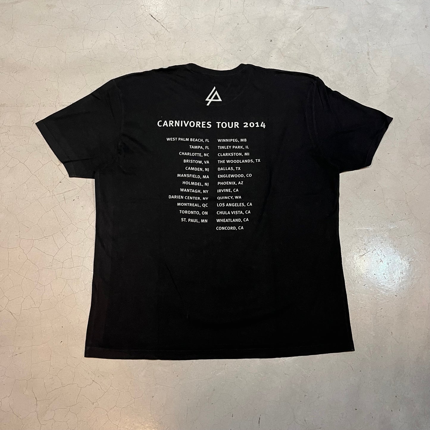 Linkin Park 2014 Tour T-shirt