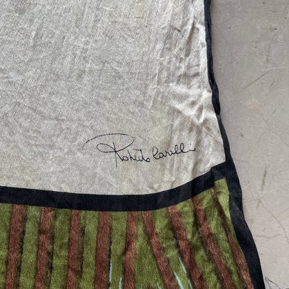 Vintage 2000’s Roberto Cavalli Butterfly Silk Scarf
