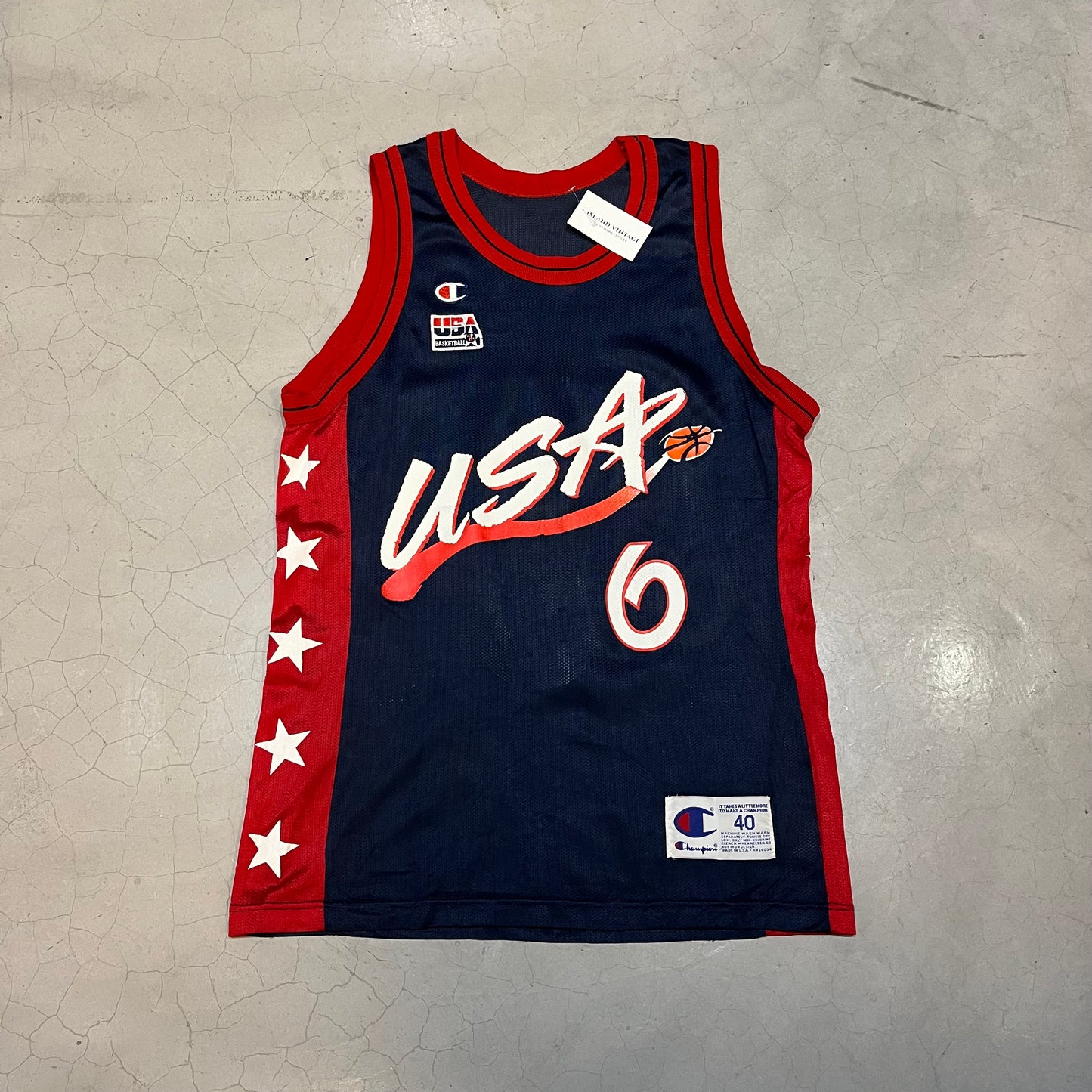 Vintage 1996 NBA USA (Hardaway) Jersey