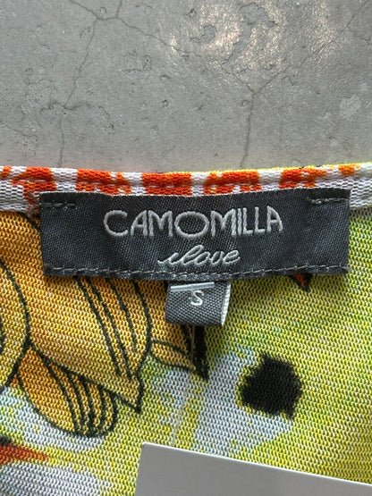 Y2K Camomila Floral Top
