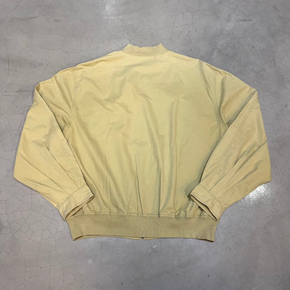 Vintage Burberry Beige Light Bomber Jacket