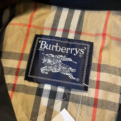 Vintage 90’s Burberry Black Oversized Jacket