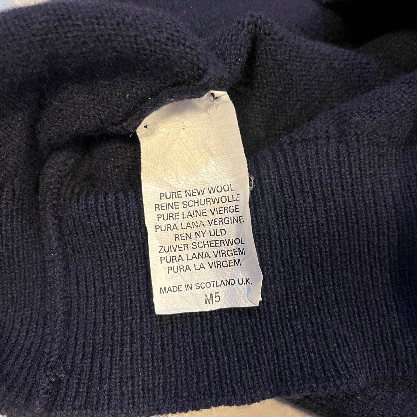 Vintage Burberry Lambswool Sweater