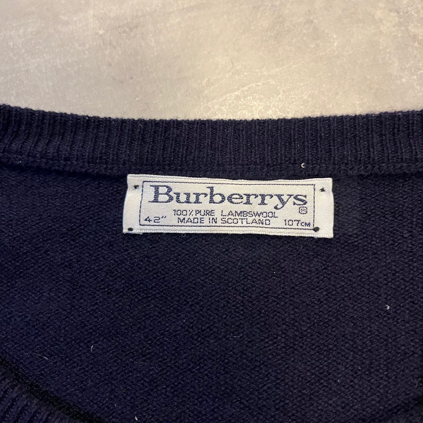 Vintage Burberry Lambswool Sweater