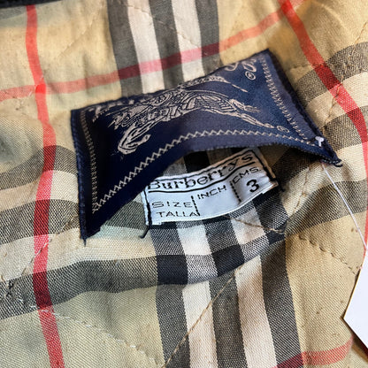 Vintage 90’s Burberry Black Oversized Jacket