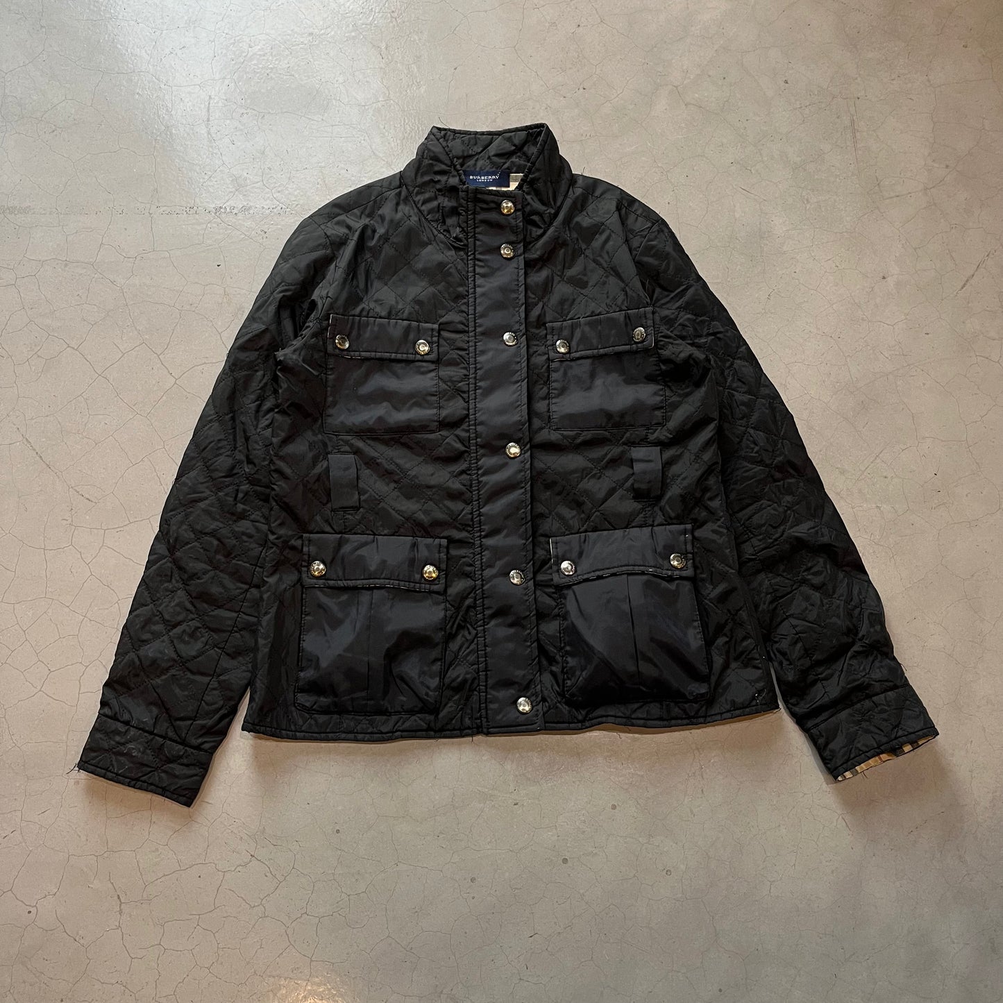 Vintage Burberry Women’s Quilted Jacket