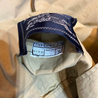 Vintage Burberry Beige Light Bomber Jacket