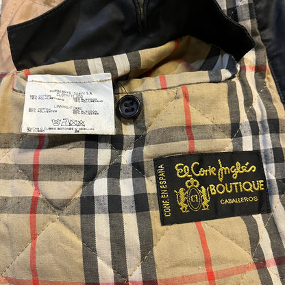 Vintage 90’s Burberry Black Oversized Jacket