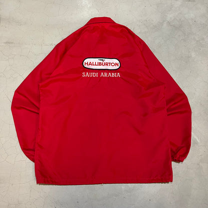 Vintage 1983 Halliburton X Saudi Arabia 1M Mile Jacket