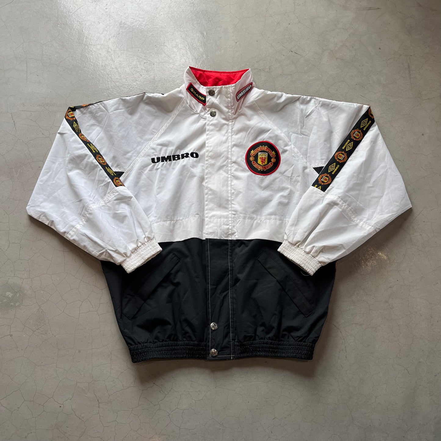 Vintage 96/97 Manchester United Umbro Track Jacket