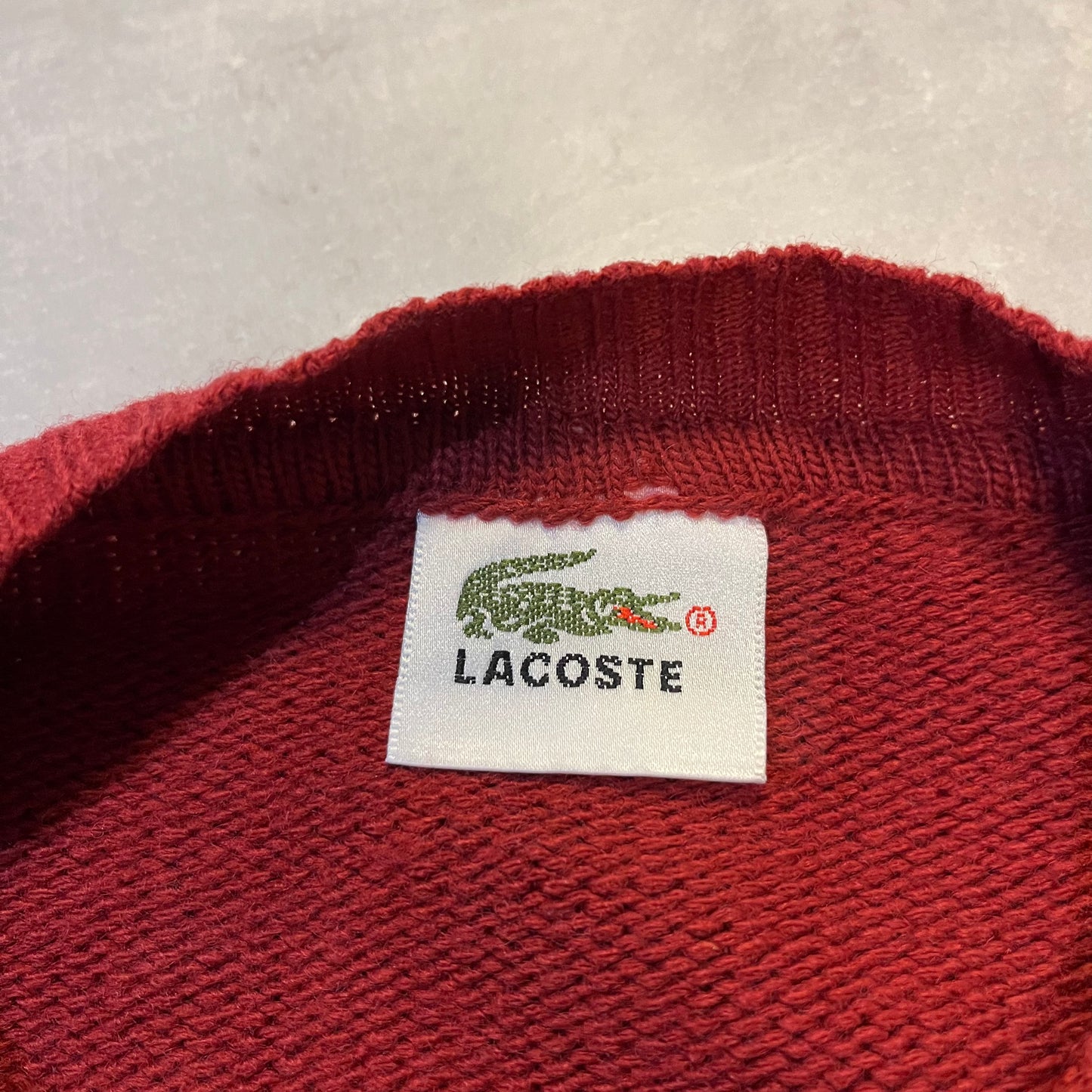 Vintage Lacoste Knitted Sweater